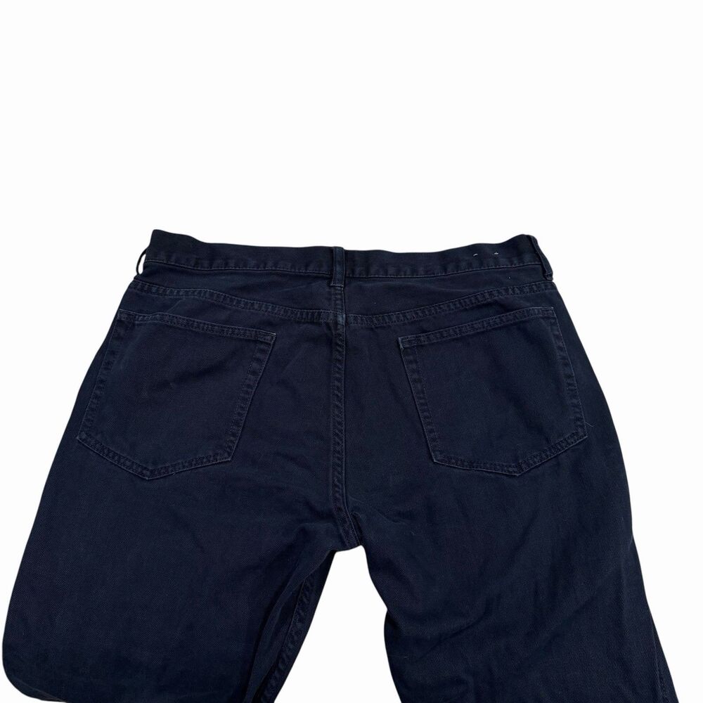 J. Crew The Sutton Mens Jeans 34x32 Regular Denim Navy Blue 100% Cotton Canvas - Picture 4 of 9